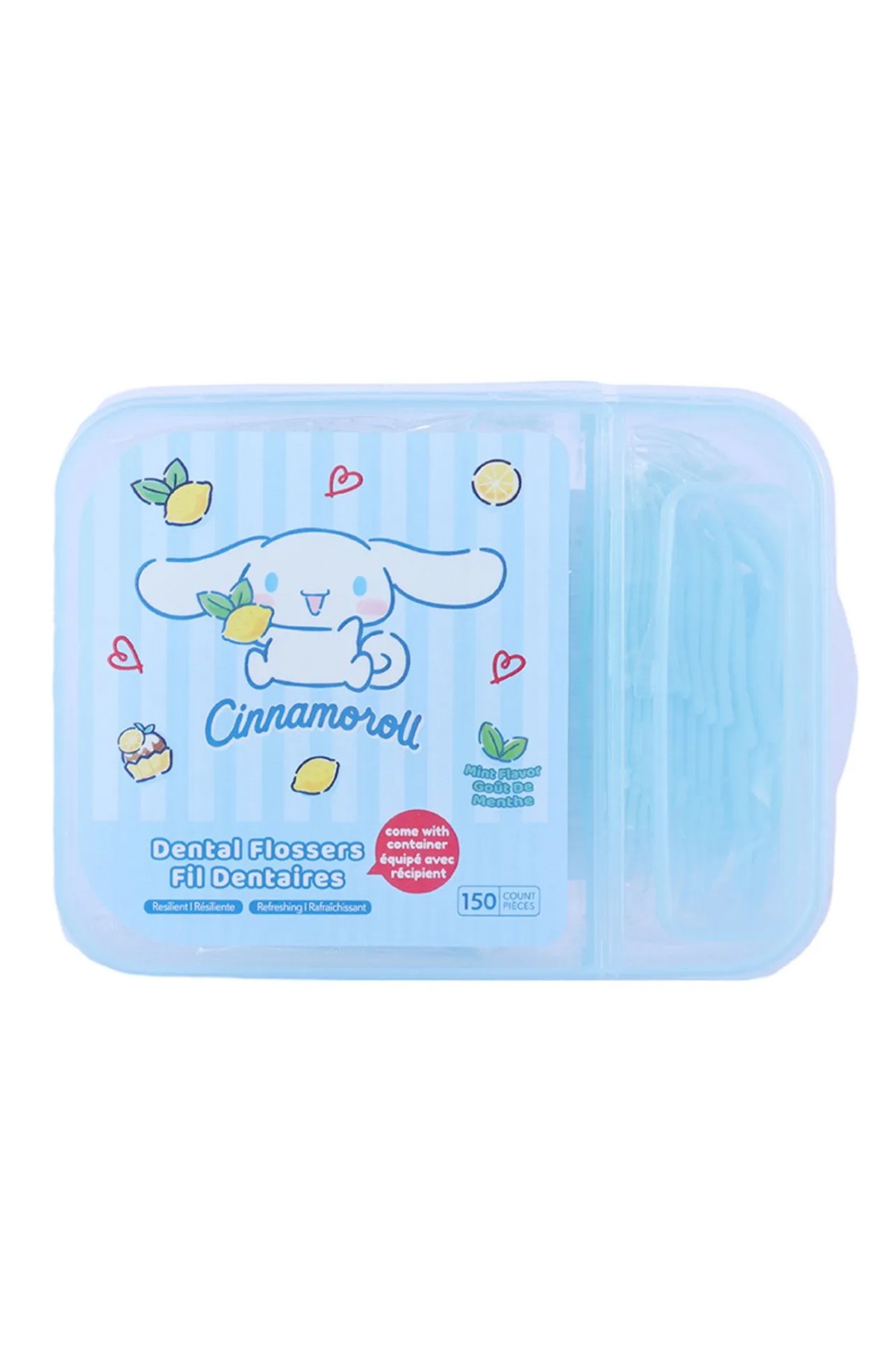 Cinnamoroll Lisanslı Ultra İnce Nane Aromalı Kürdan Tipi Diş İpi (150 Adet)