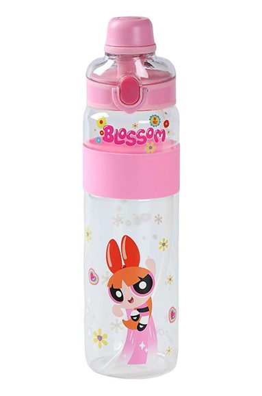 Powepuff Girls Lisanslı Plastik Şişe 1100ML - Pembe