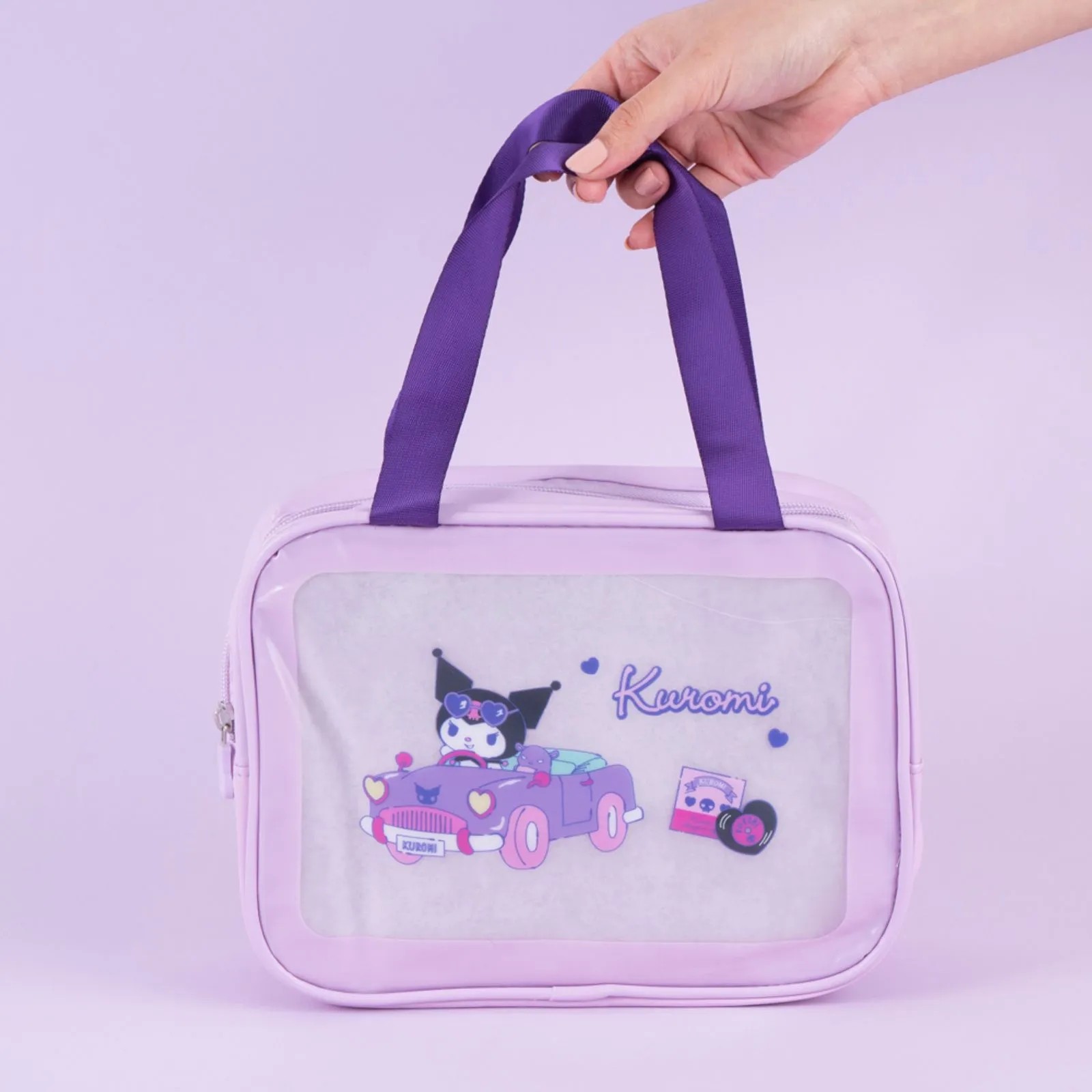 Sanrio Lisanslı Seyahat Çantası - Kuromi