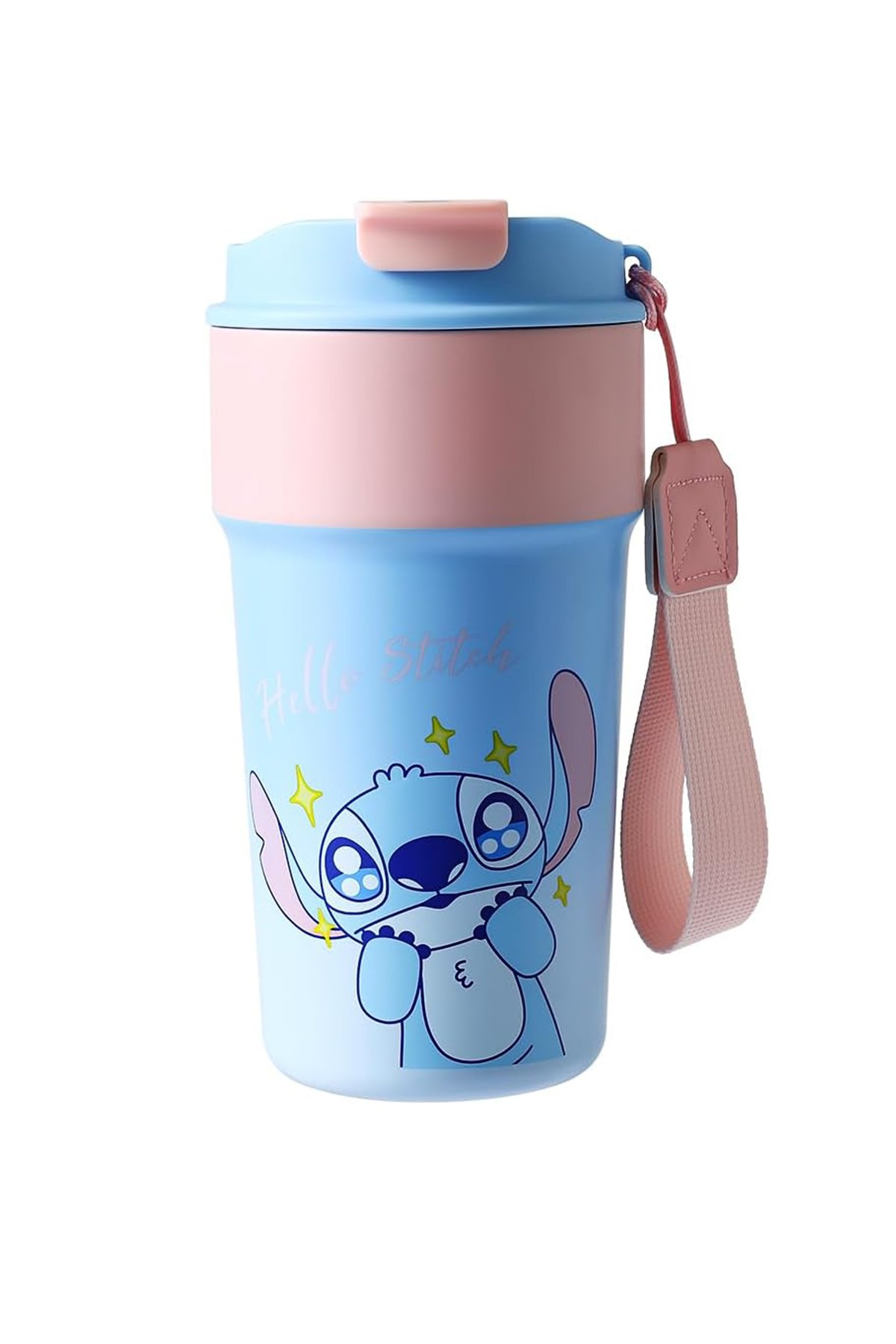 Disney Lilo&Stitch Lisanslı Parti Serisi Termos 500 ml (Stitch)