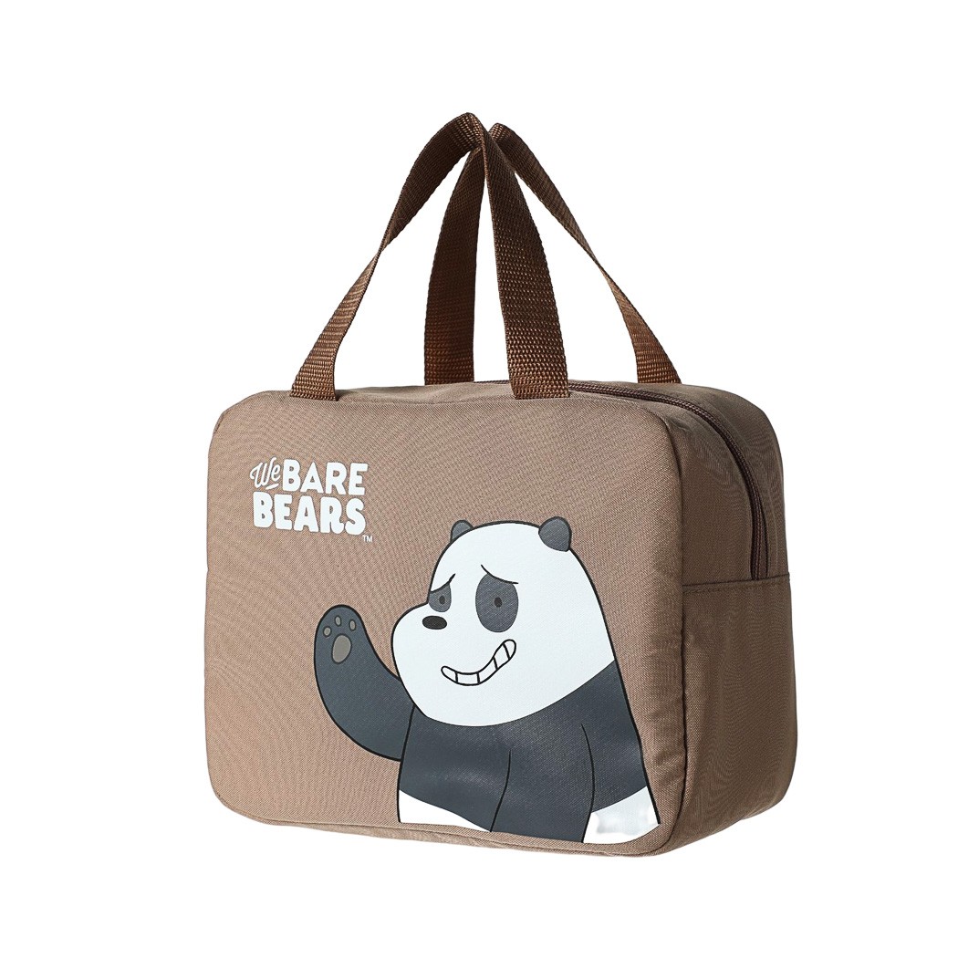 We Bare Bears Lisanslı Yiyecek Çantası - Panda