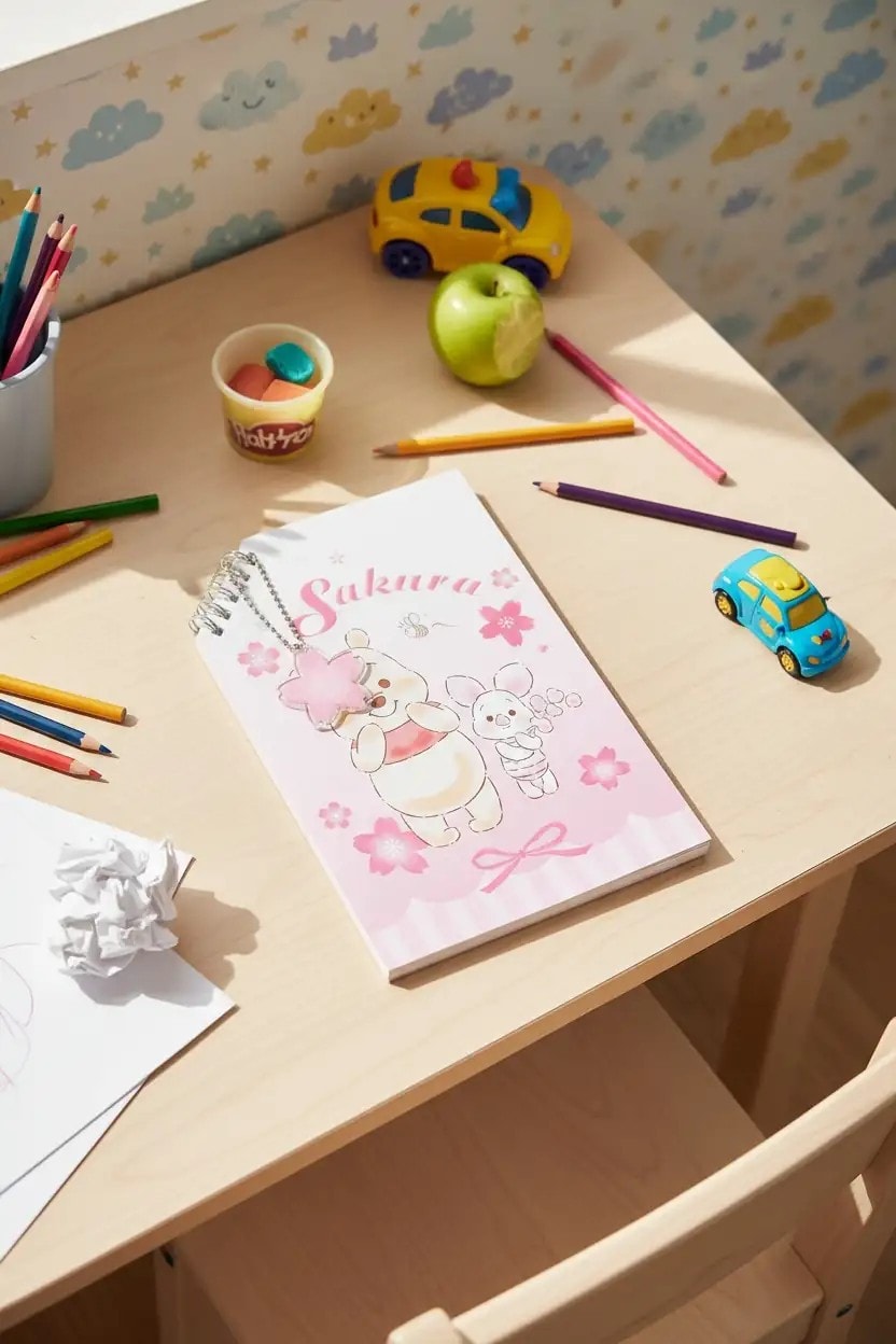 Disney Lisanslı Disney Sakura Sezon Koleksiyonu Tel Ciltli Kitap (50 Sayfa)