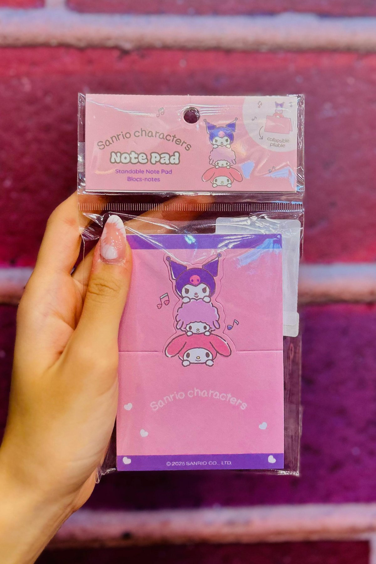Sanrio Lisanslı Standlı Not Defteri