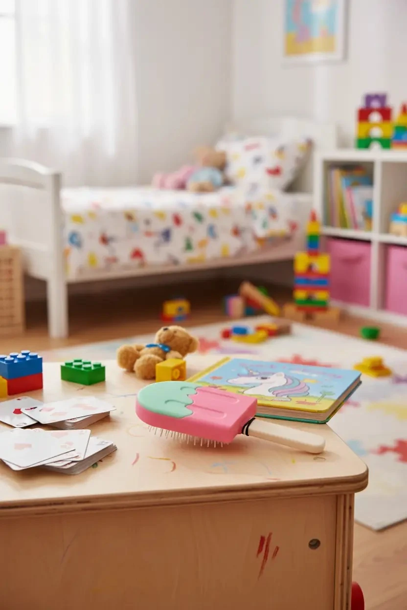 Lionesse Dondurma Şekilli Saç Fırçası