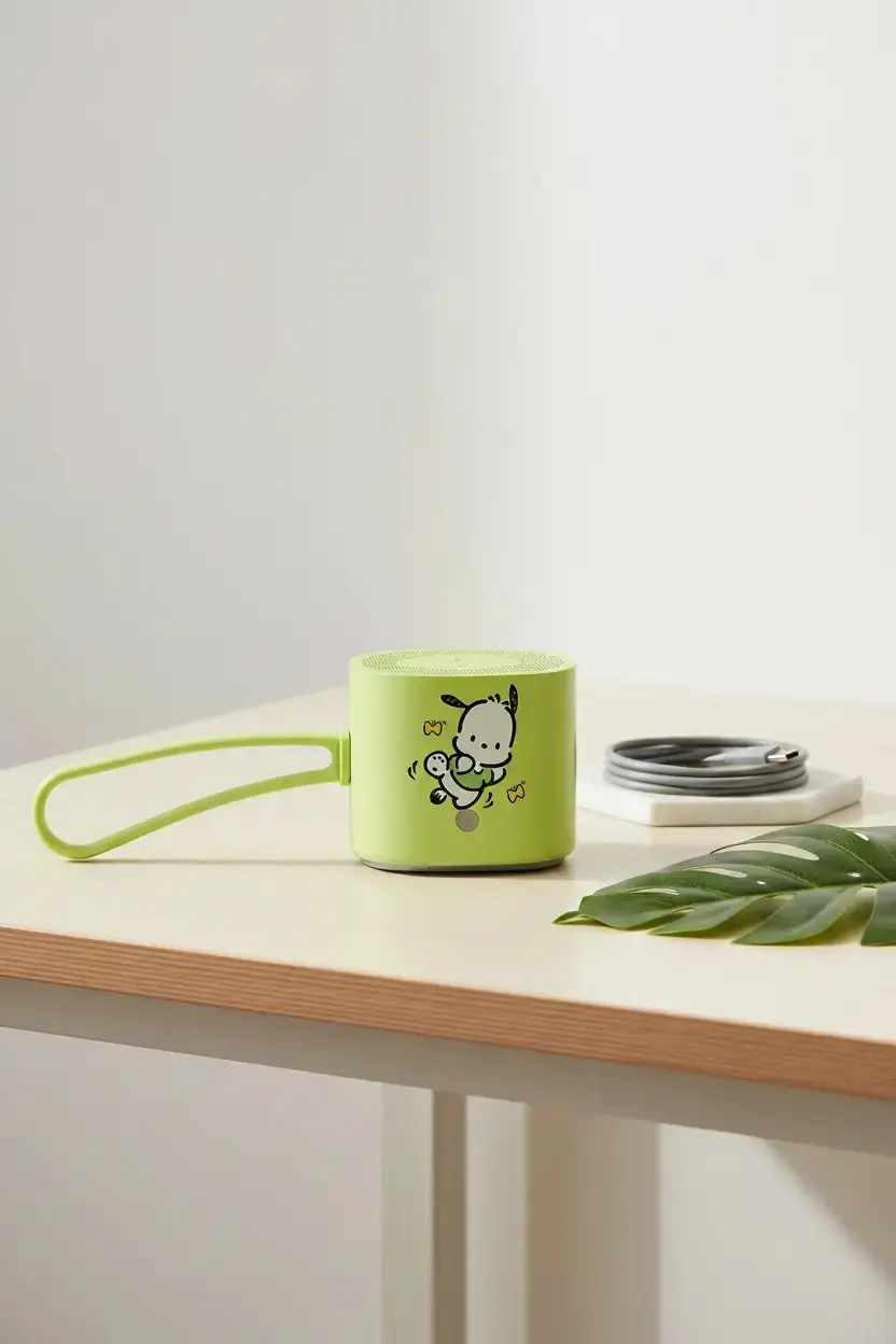 Sanrio Pochacco Taşınabilir Metal Kablosuz Hoparlör | Miniso TR