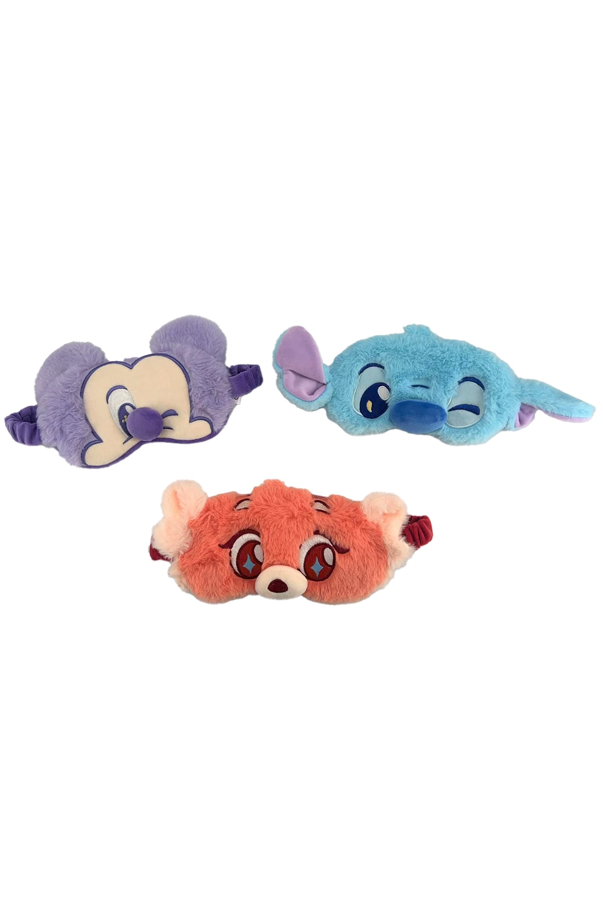 Disney Lisanslı Fluffy Festival Koleksiyonu Peluş Uyku Maskesi