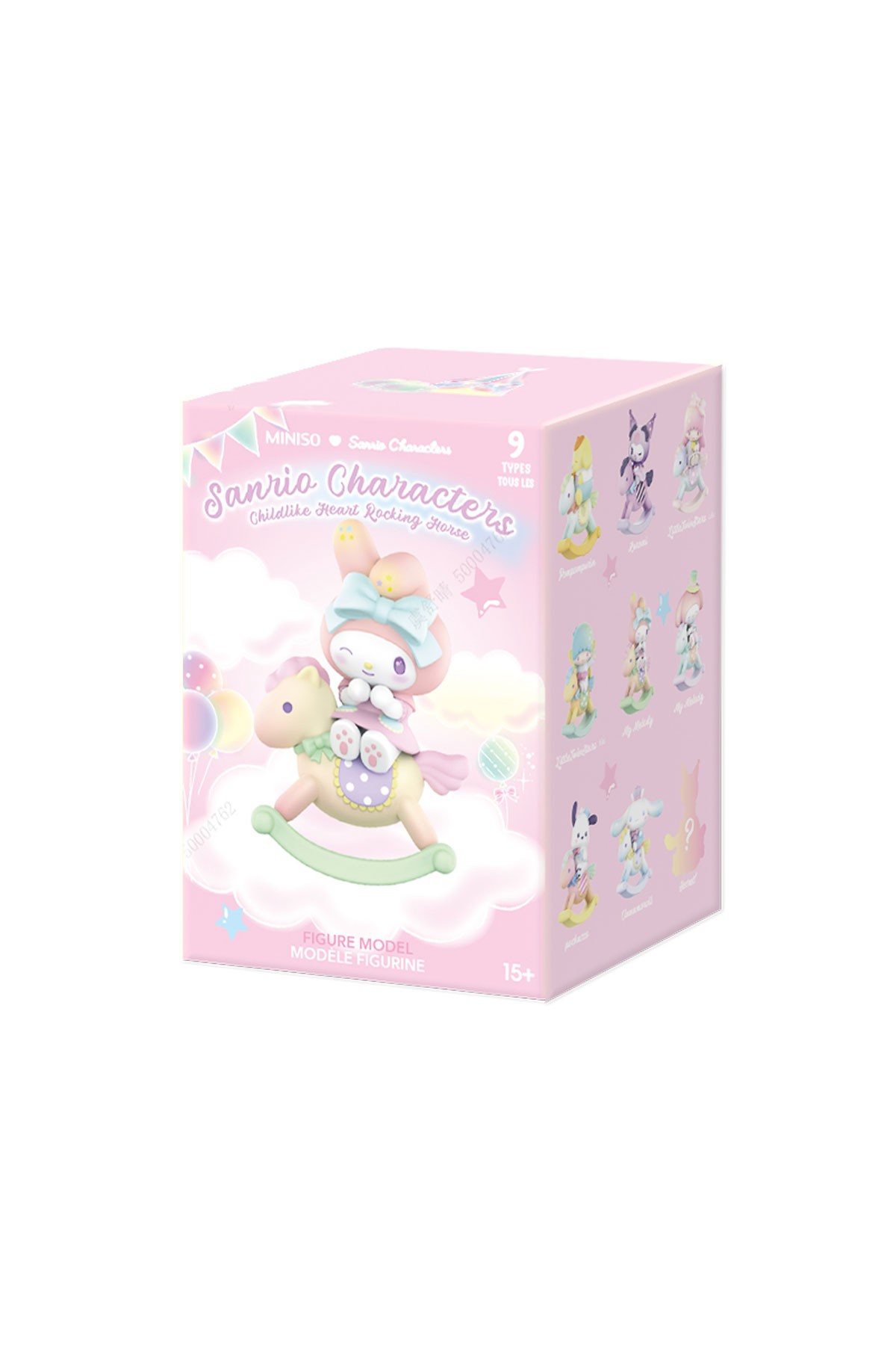 Sanrio Lisanslı Sallanan At Macerası: Sürpriz Figürlü Blind Box Serisi