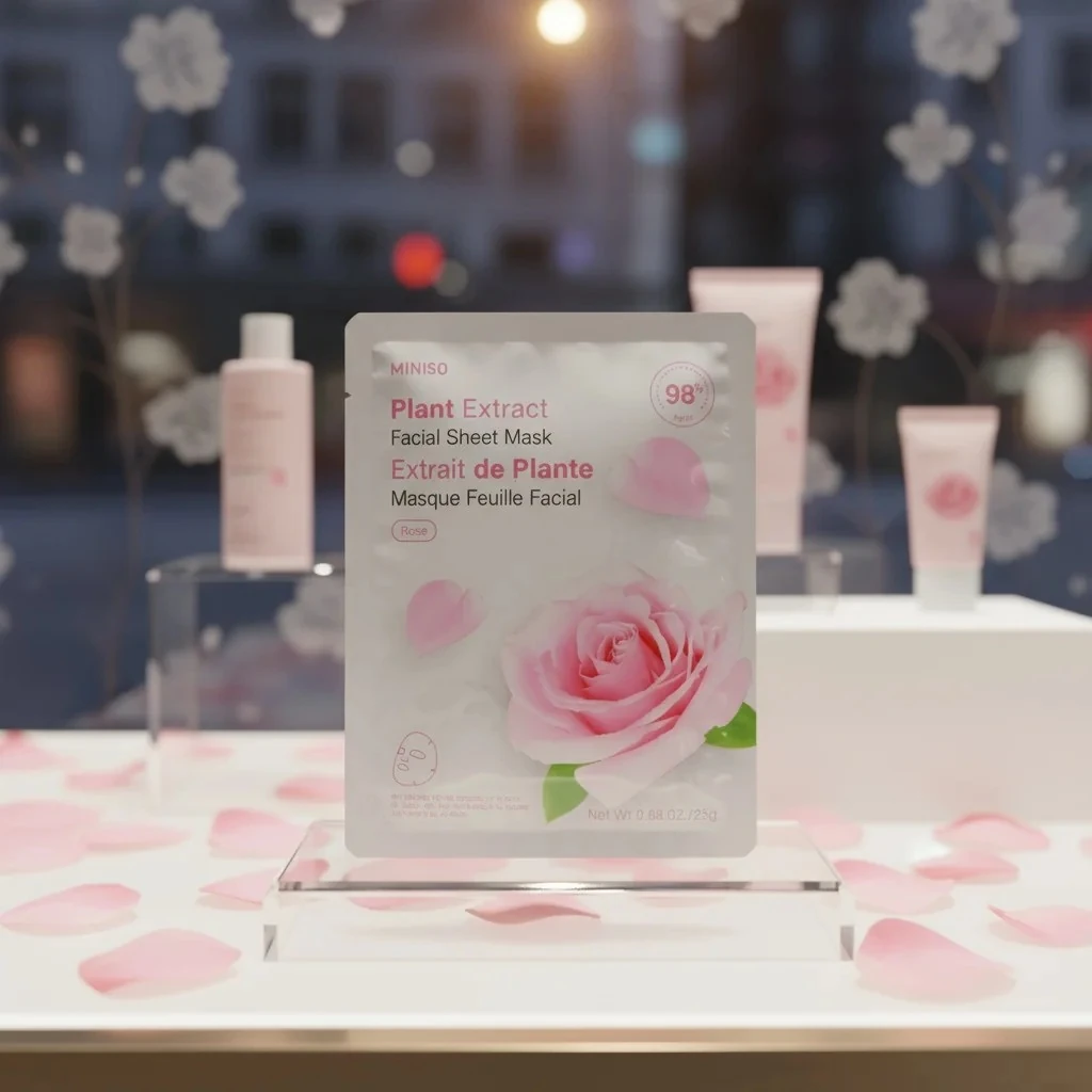 Bitki Özlü Yüz Maskesi (Gül)