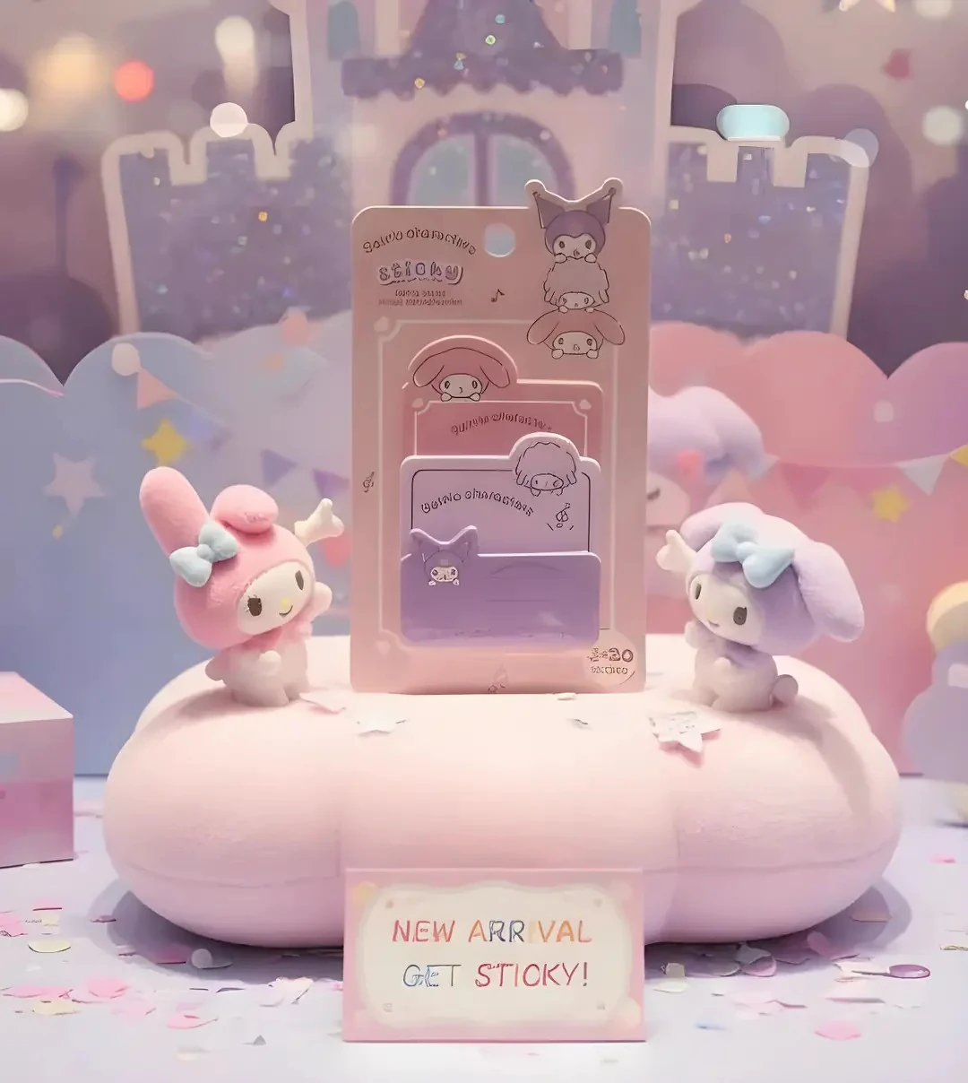 Sanrio Lisanslı Sert Kapak Not Kağıdı (Sanrio Karakterleri)