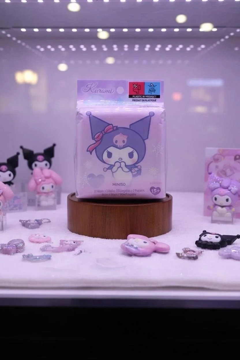 Sanrio Lisanslı Serinletici Islak Mendil (20 Adet*2 Paket)