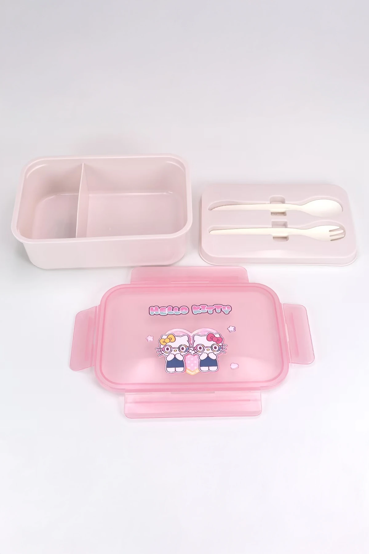 Sanrio Lisanslı Hello Kitty Tatlı Serisi Yemek Kabı 1200 ml