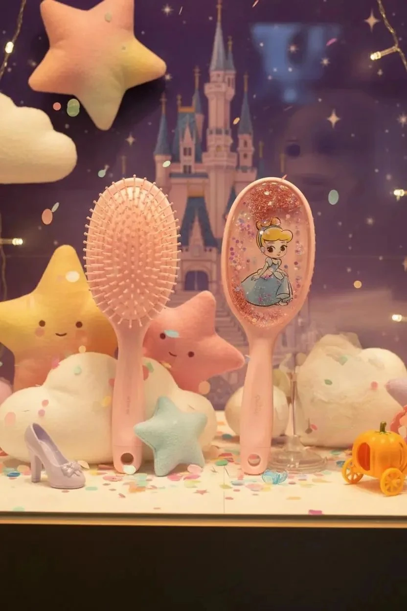 Disney Prenses Lisanslı Oval Saç Fırçası (Cinderella)
