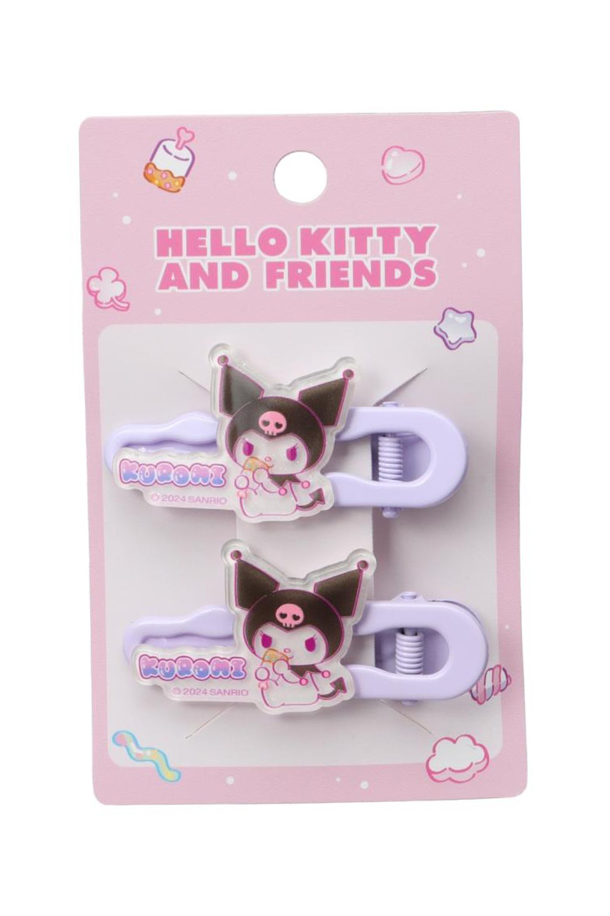 Sanrio Lisanslı Hello Kitty ve Arkadaşları Serisi Boncuklu Toka