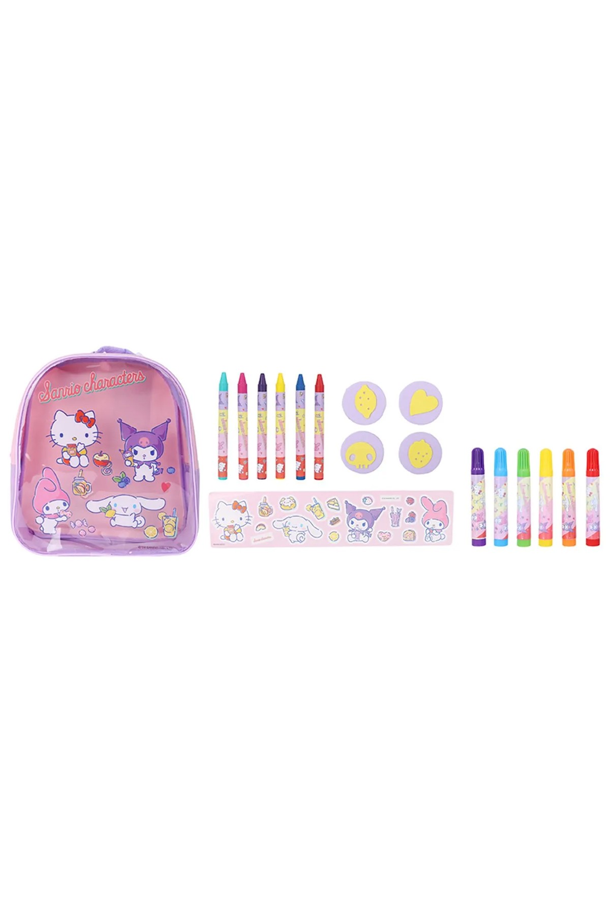 Sanrio Lisanslı Tatlı Serisi DIY Kendin Yap Sırt Çantası Set