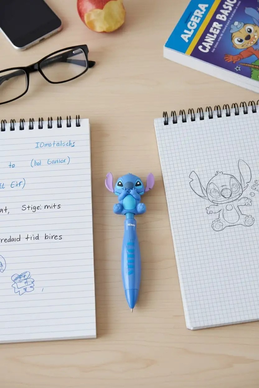 Disney Lilo&Stitch Lisanslı Figürlü Tükenmez Kalem 1.0mm - Stitch