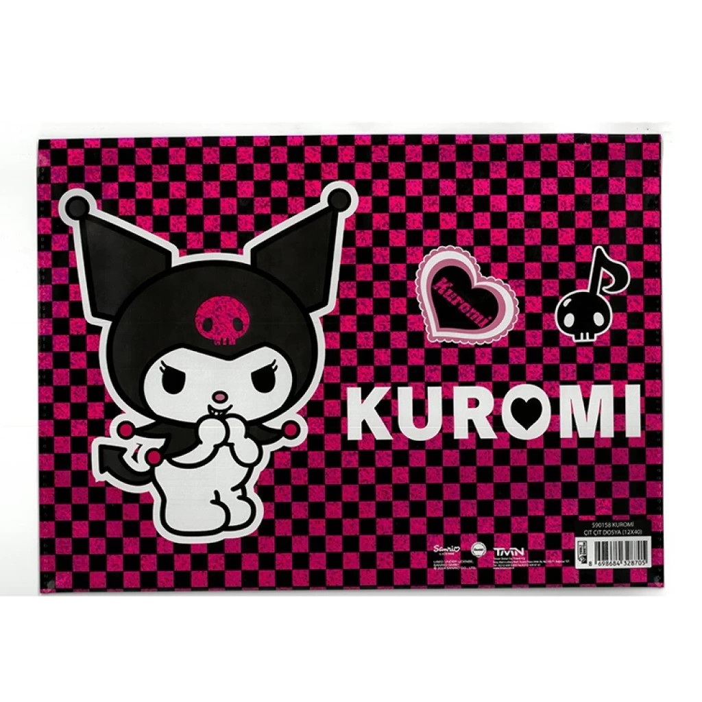 Kuromi Çıtçıtlı Dosya