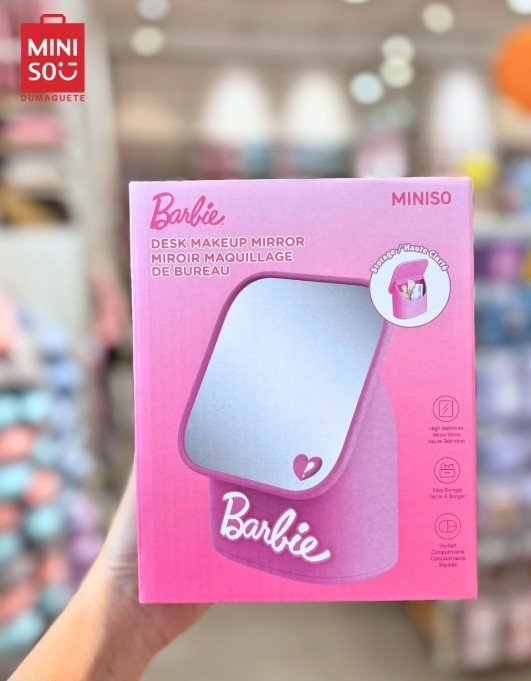 Barbie Lisanslı Düzenleyicili Makyaj Aynası