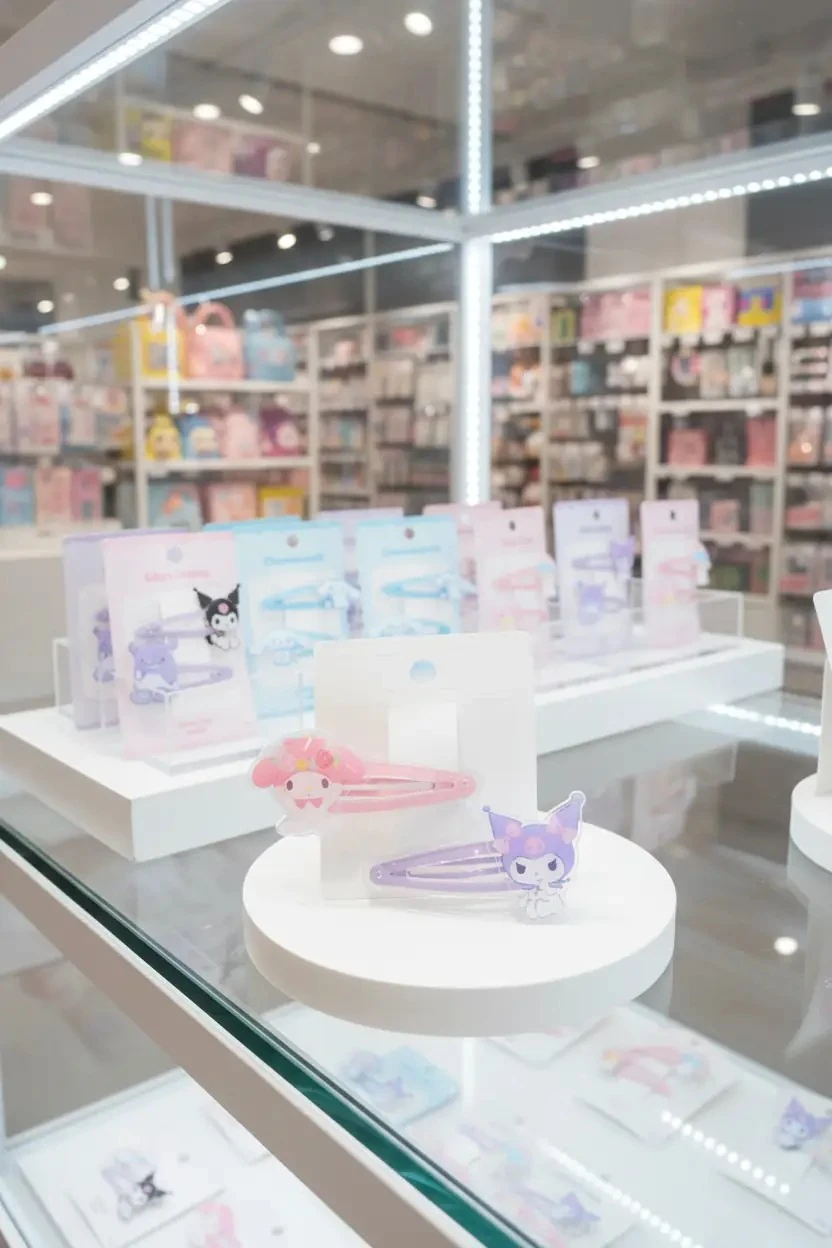 Hello Kitty Lisanslı Çıtçıtlı Toka (2 adet)