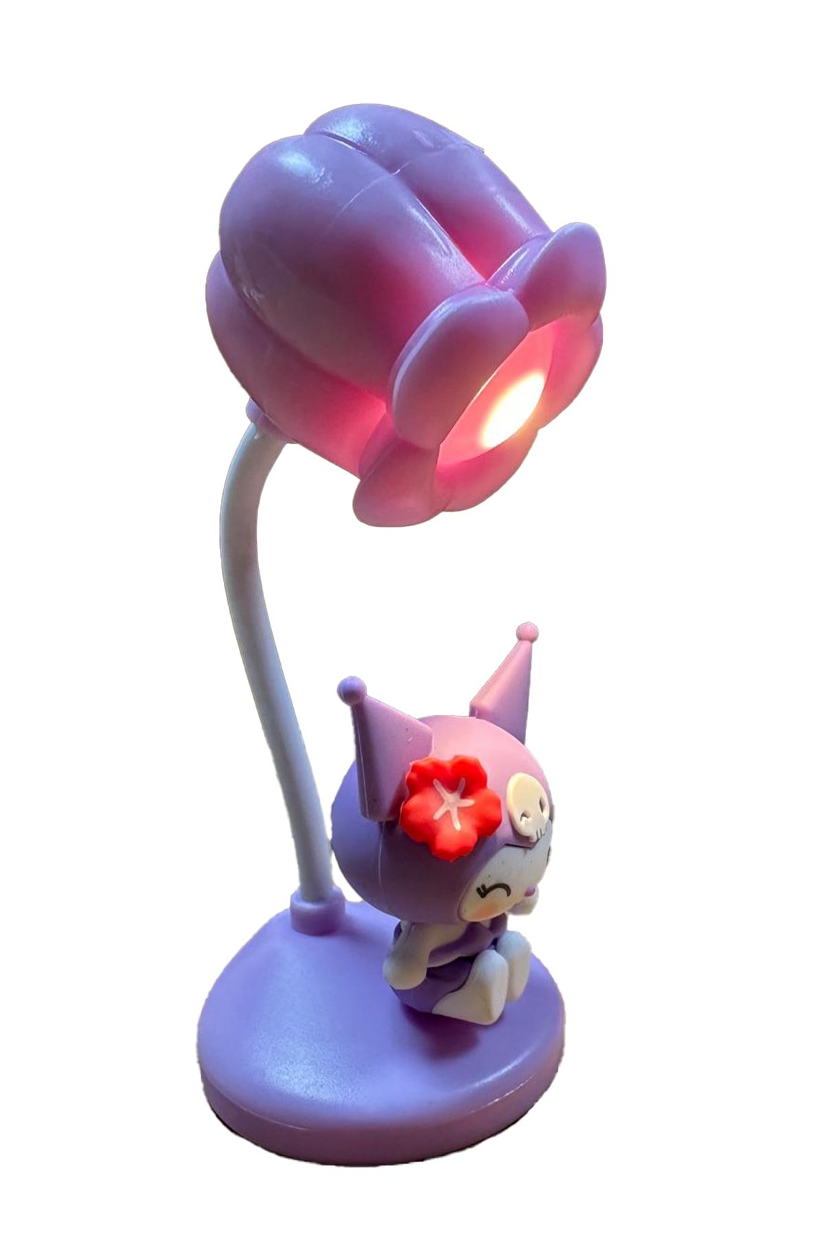 Sanrio Lisanslı Yaz Plajı Serisi Dekoratif Masa Lambası (Kuromi)
