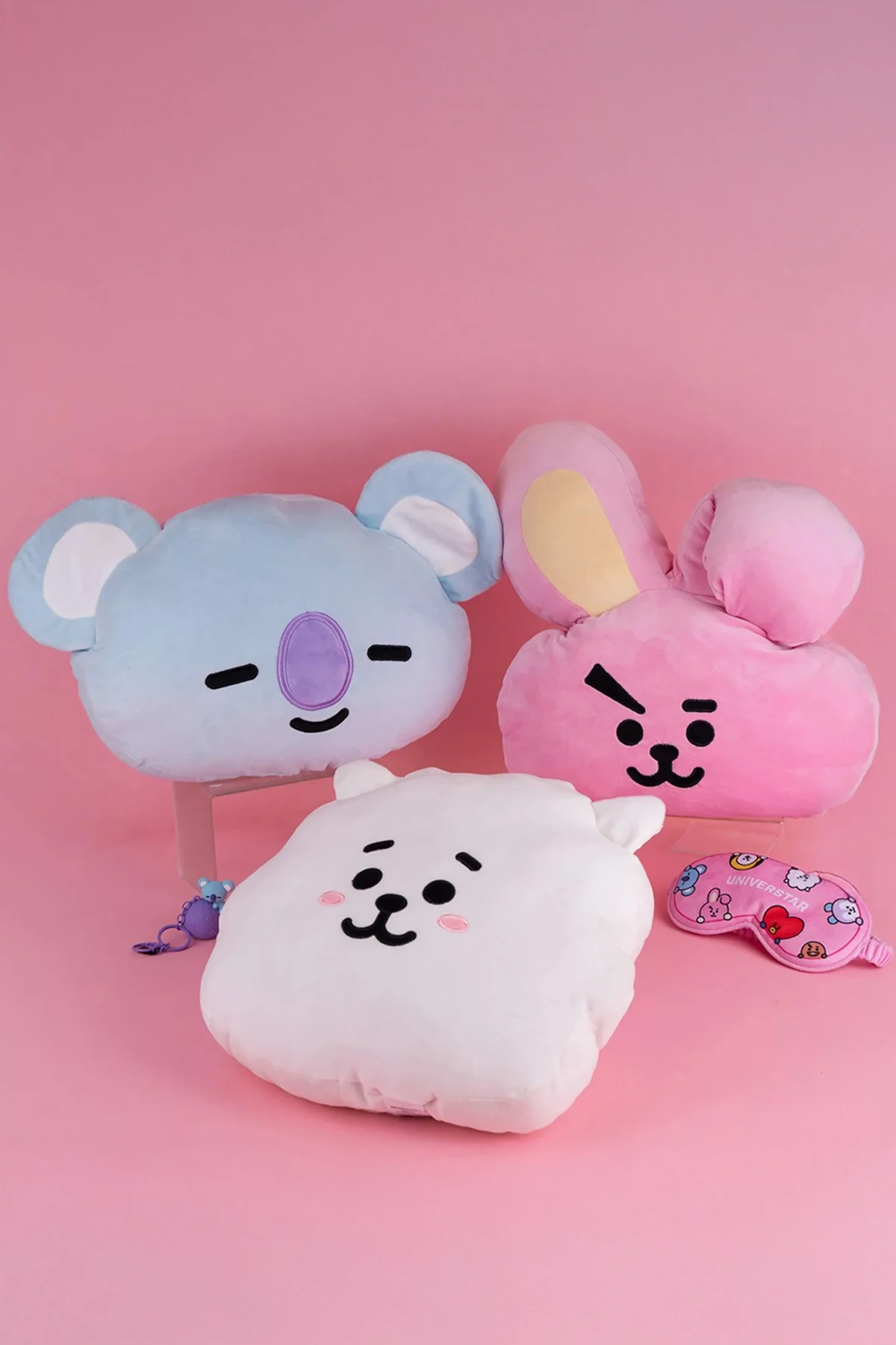 BT21 Lisanslı Peluş Yastık (Koya)