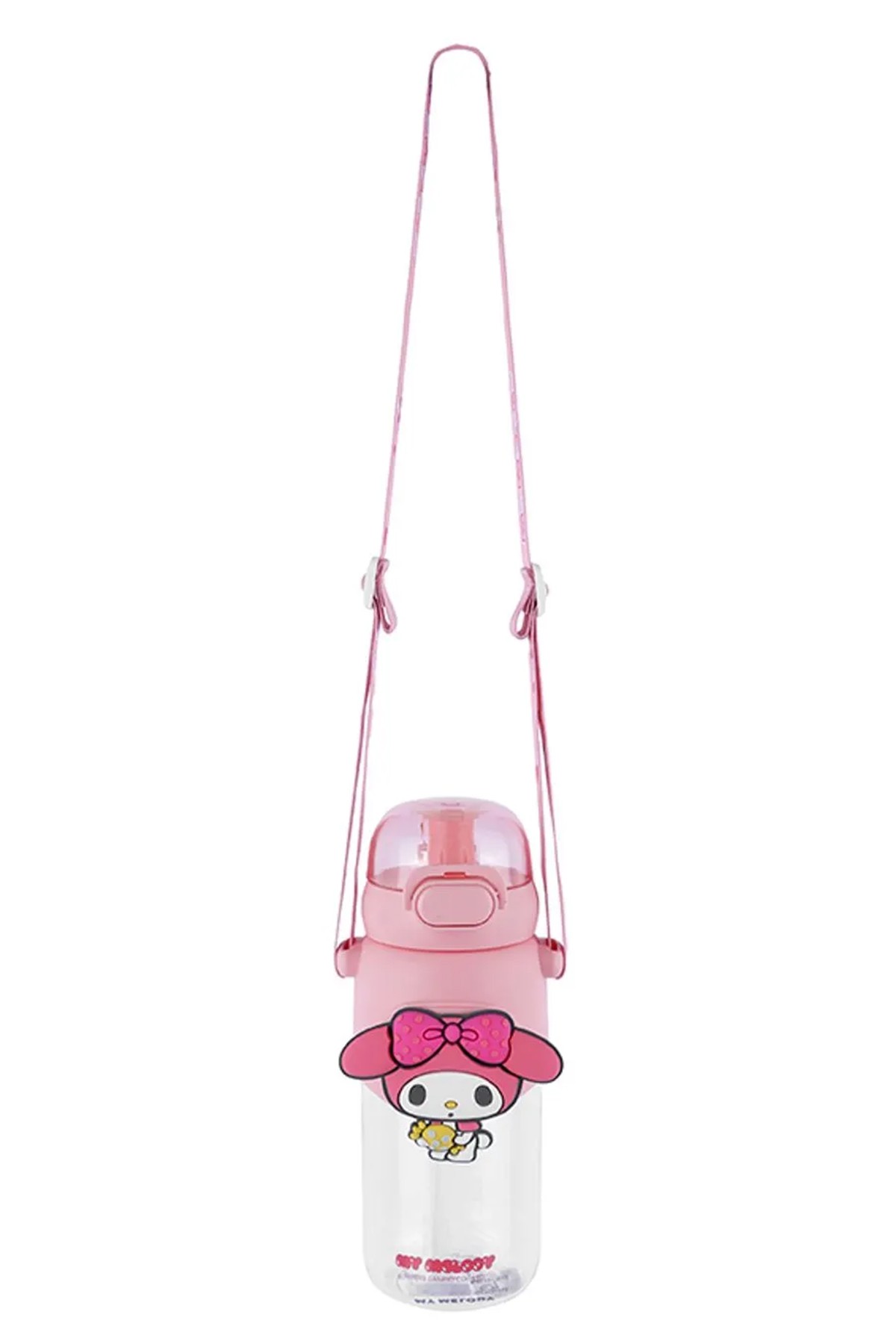 Sanrio Lisanslı Pipetli Kapaklı Suluk (600ml) - My Melody