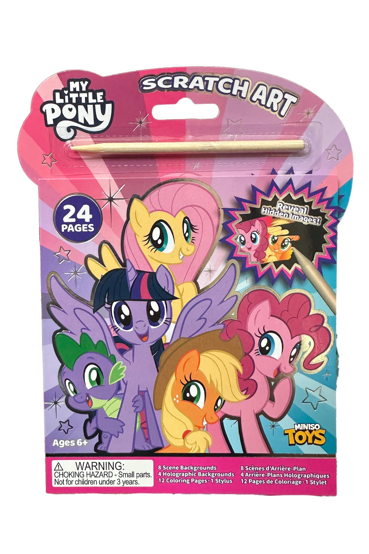 My Little Pony Lisanslı Çizik Boyama