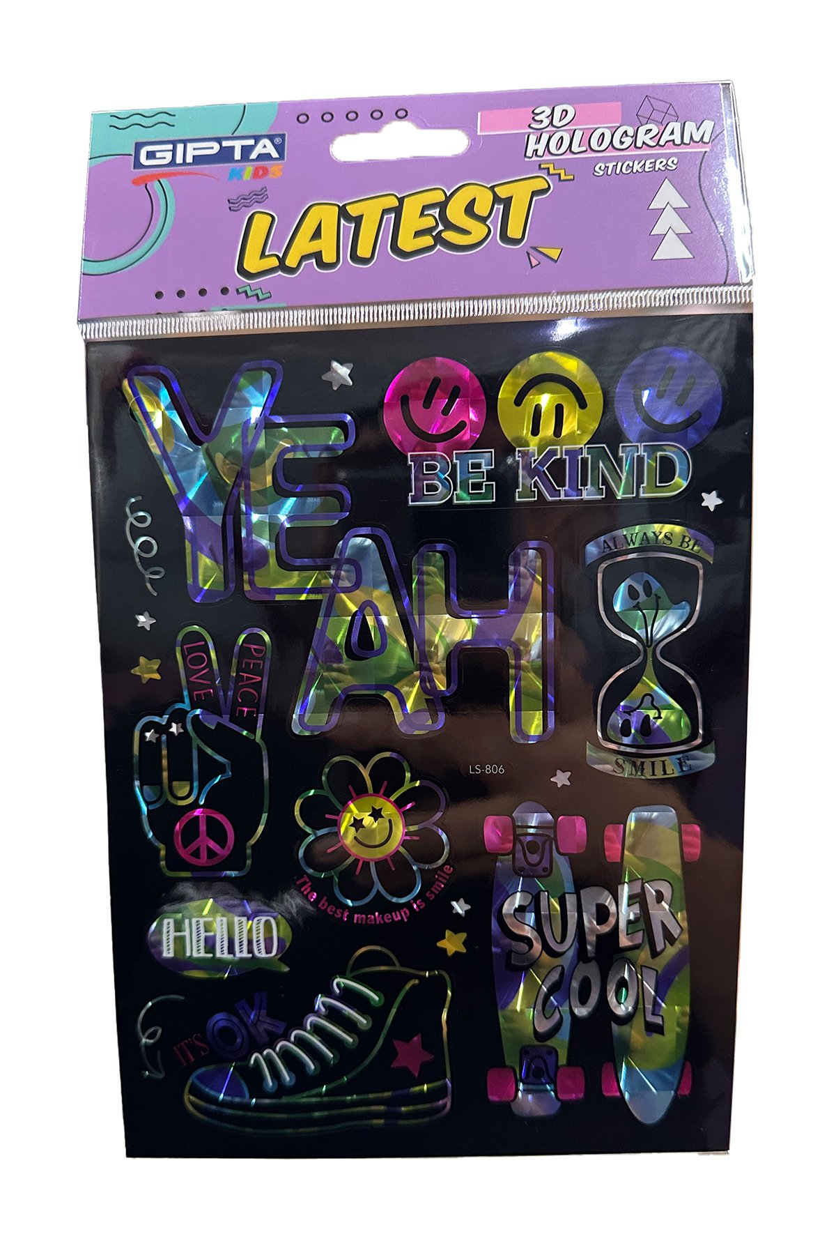 Hologramlı Sticker - Super Cool