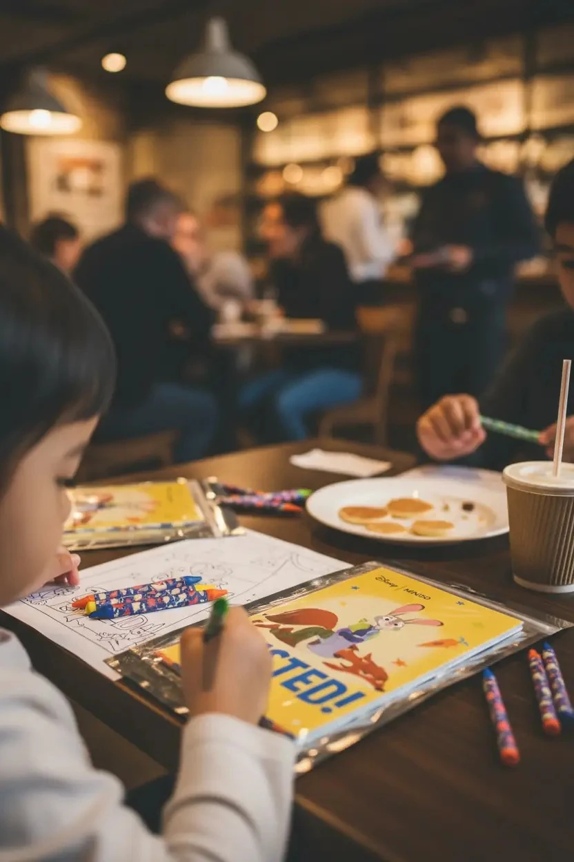 Disney Zootropolis Lisanslı Çizim Çantası – Boyama Kitabı & Sticker Seti