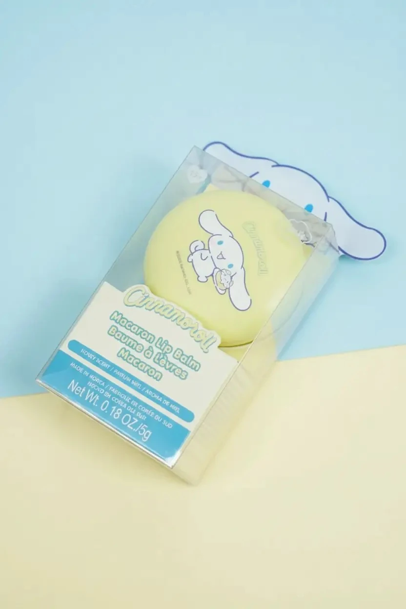 Sanrio Lisanslı Cinnamoroll Makaron Lip Balm (Bal)