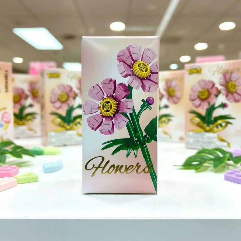 Çiçek Serisi Pembe Oyun Bloğu