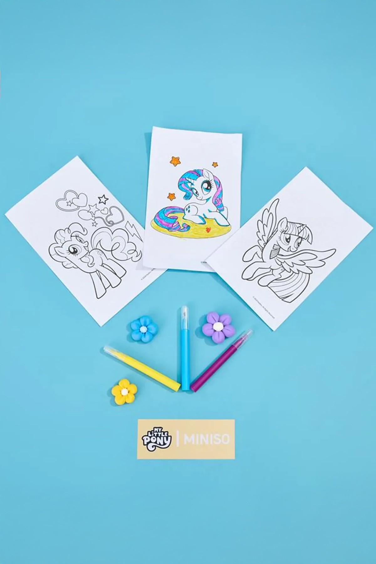 My Little Pony Lisanslı Çizim Sticker Seti