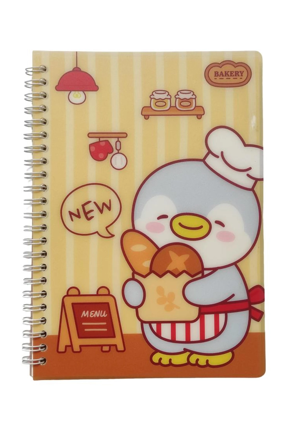 Pişirme Serisi A5 Telli Not Defteri (Mini Pen Cook)