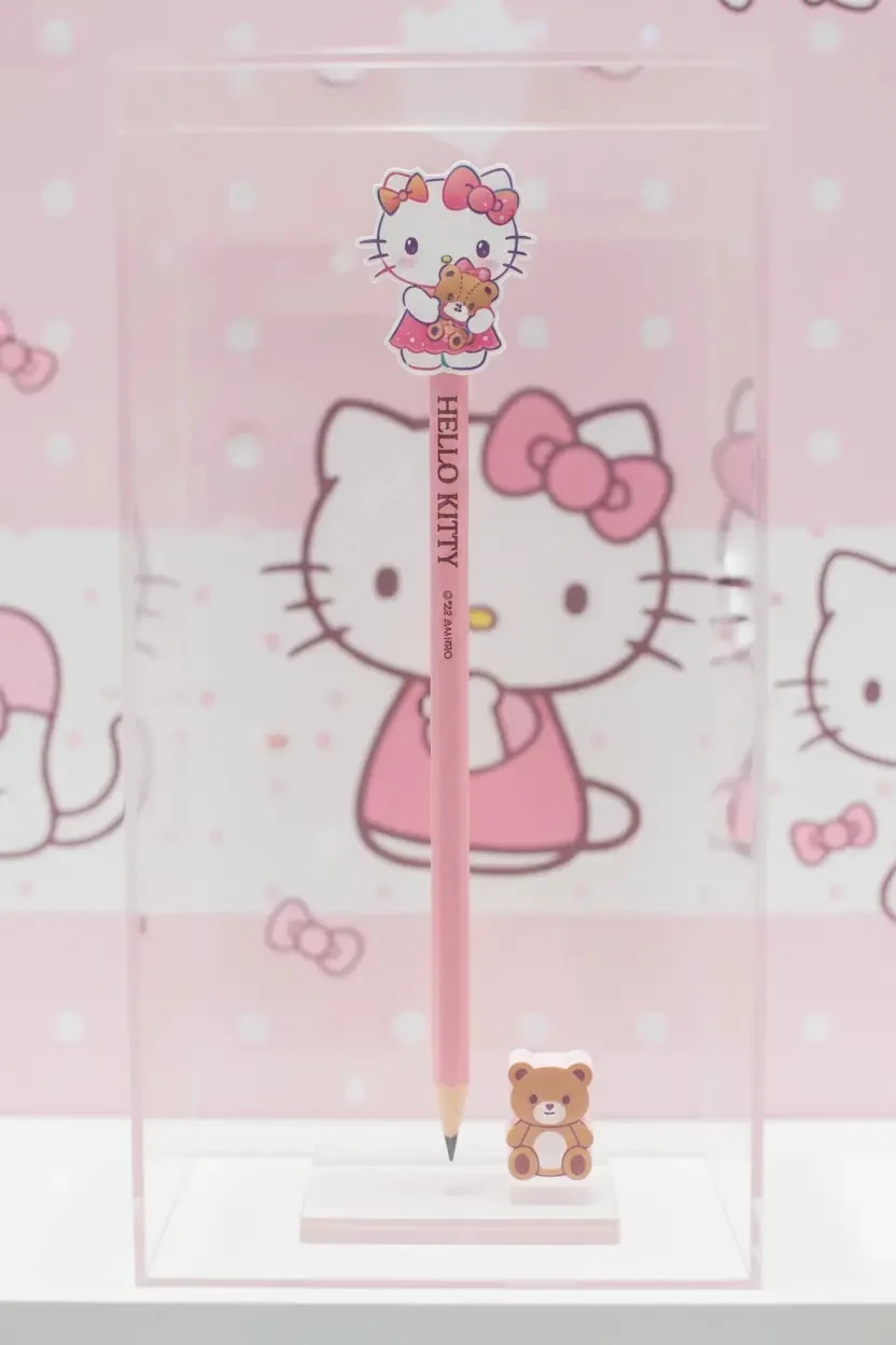 Sanrio Lisanslı Hello Kitty Kalem & Silgi Seti