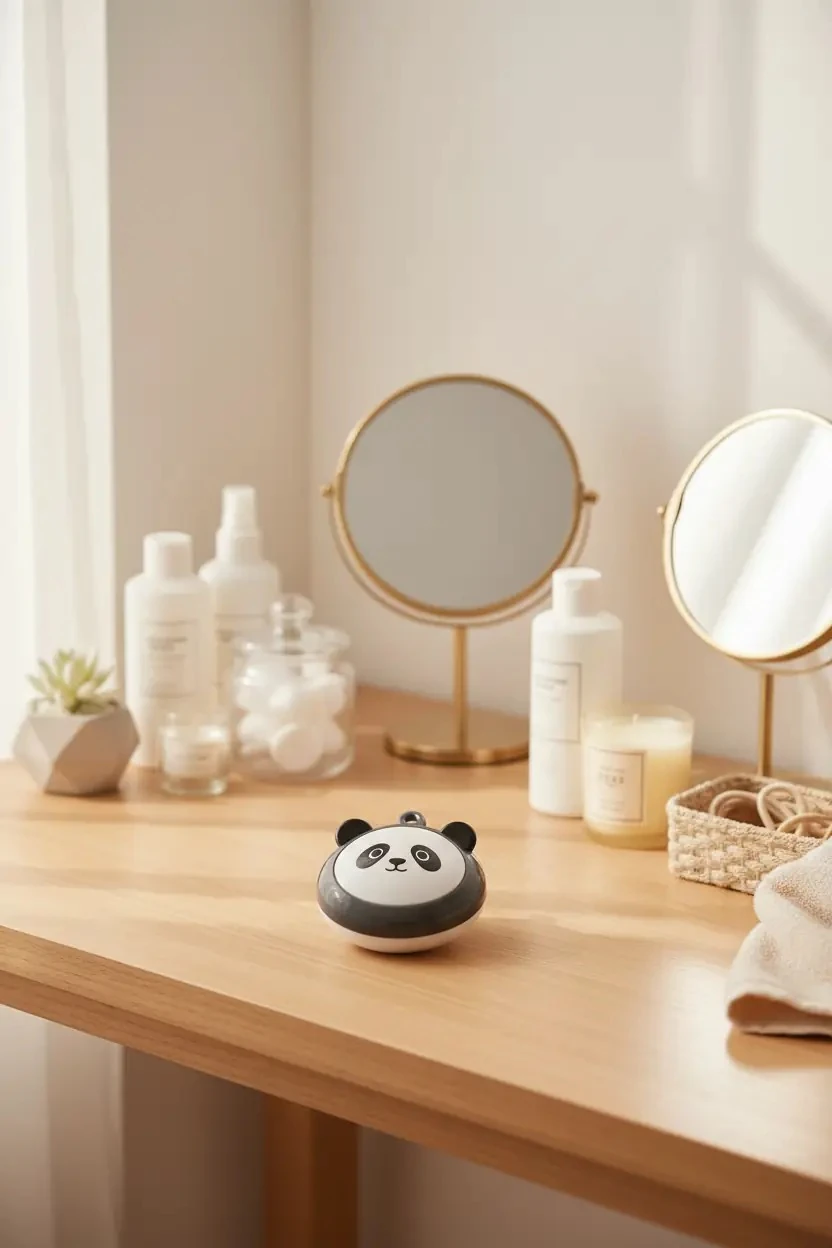 We Bare Bears Lisanslı Masaj etkili Saç Fırçası (Panda)