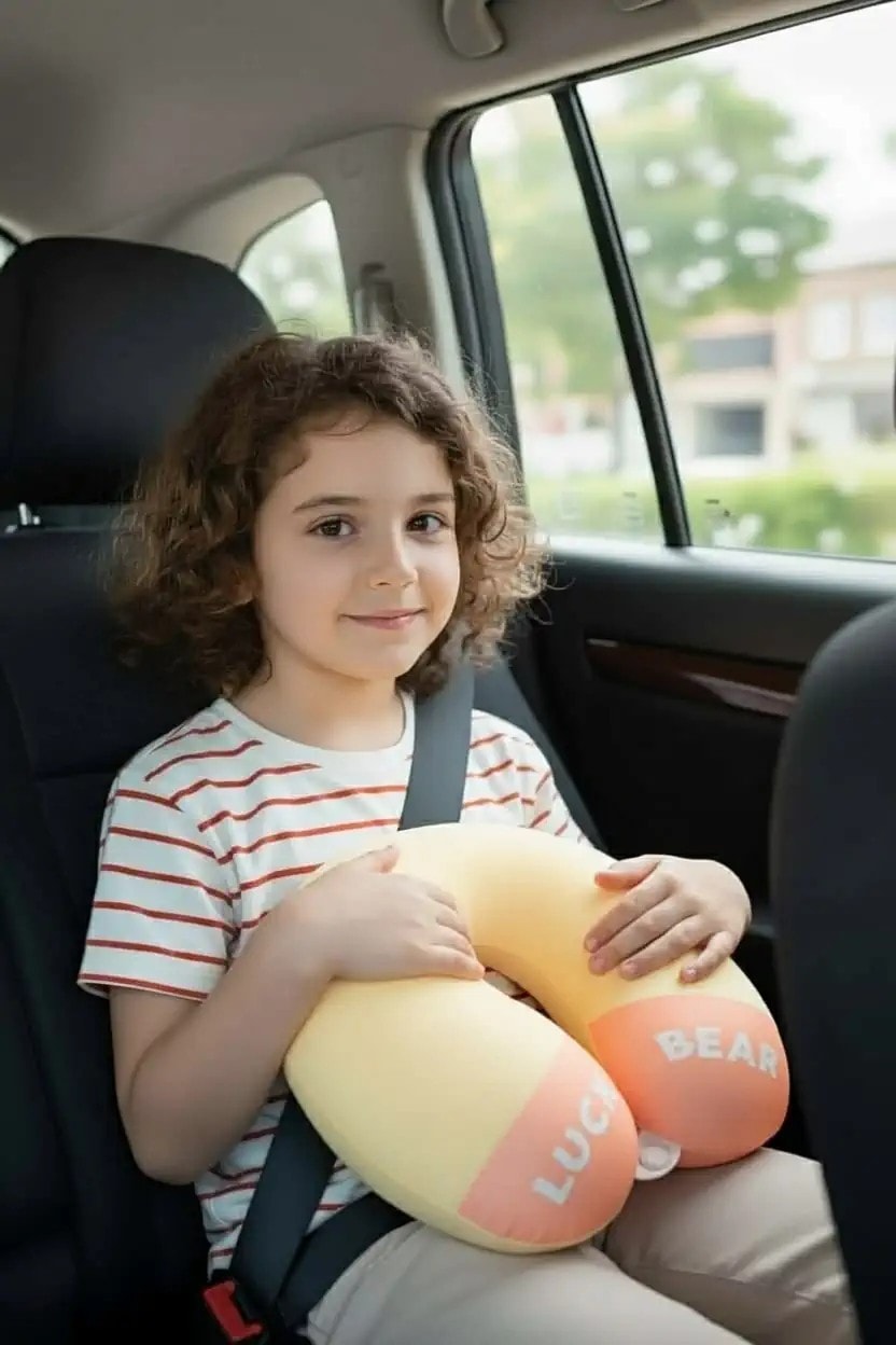 Winnie The Pooh Lucky Bear Lisanslı Boyun Yastığı,Seyahat Yastığı