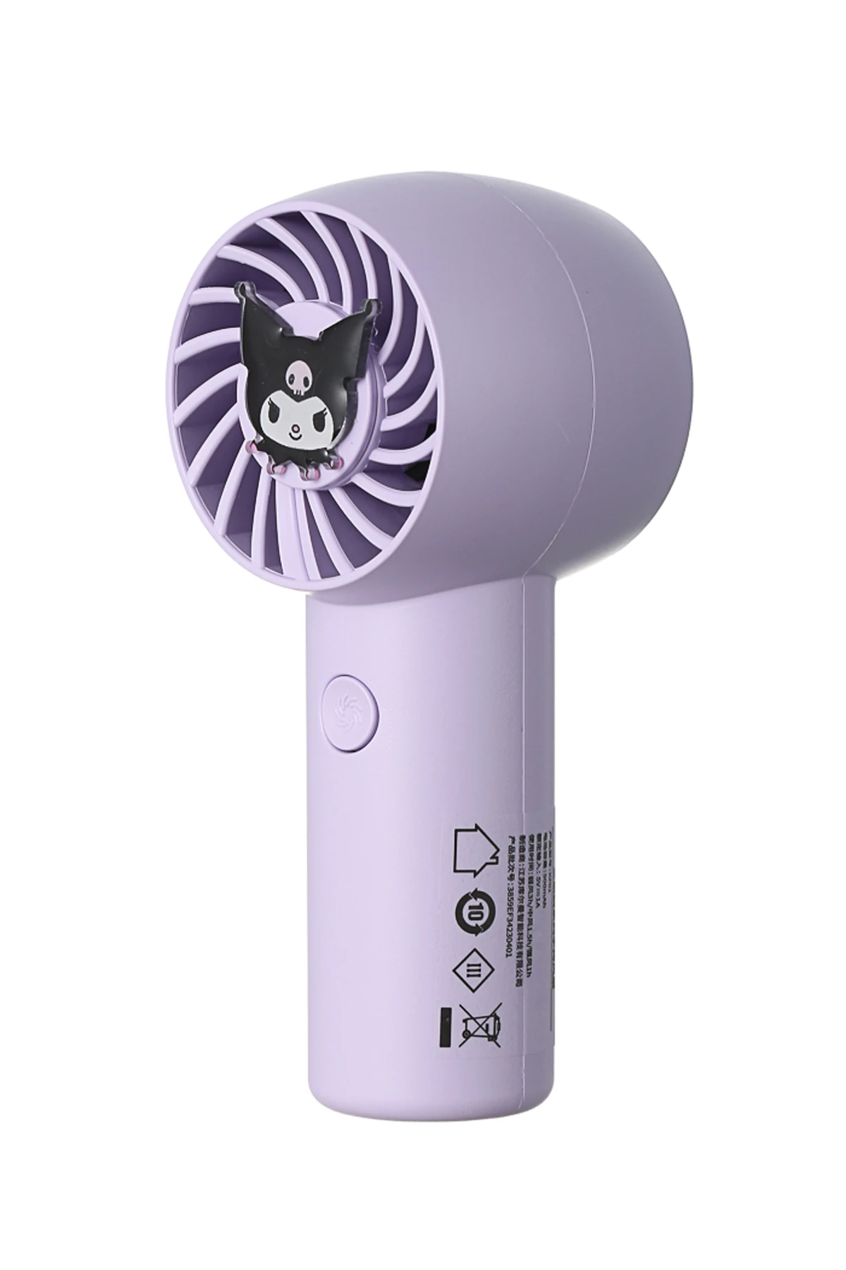 Sanrio Lisanslı Kuromi Mini El Fanı