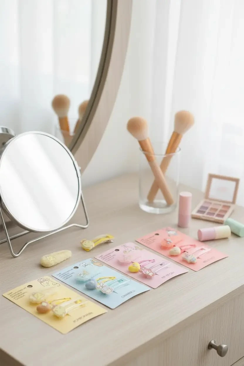 Sanrio Lisanslı Parti Serisi 3'lü Toka Seti