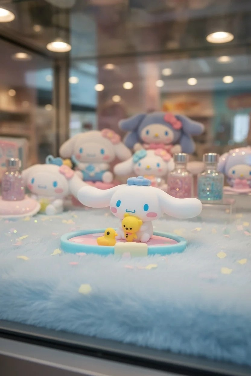 Sanrio Lisanslı Banyo Serisi Masa Üstü Telefon Tutucu - Cinnamoroll