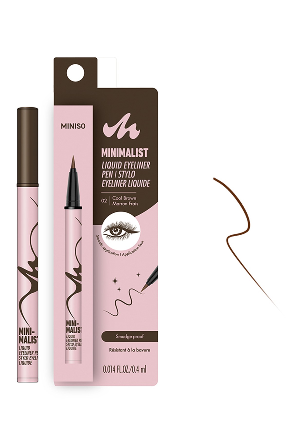 Minimalist Serisi Eyeliner (02 Kahve)