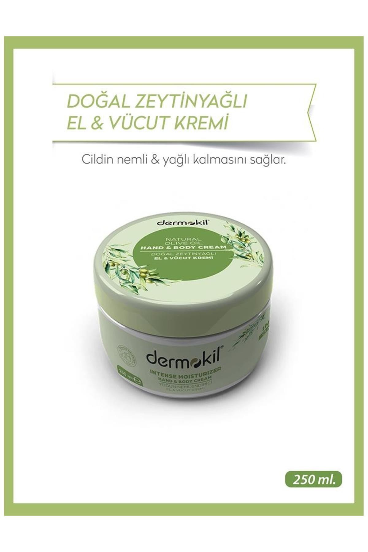 Dermokil Zeytinyağı El Ve Vücut Kremi 250 Ml