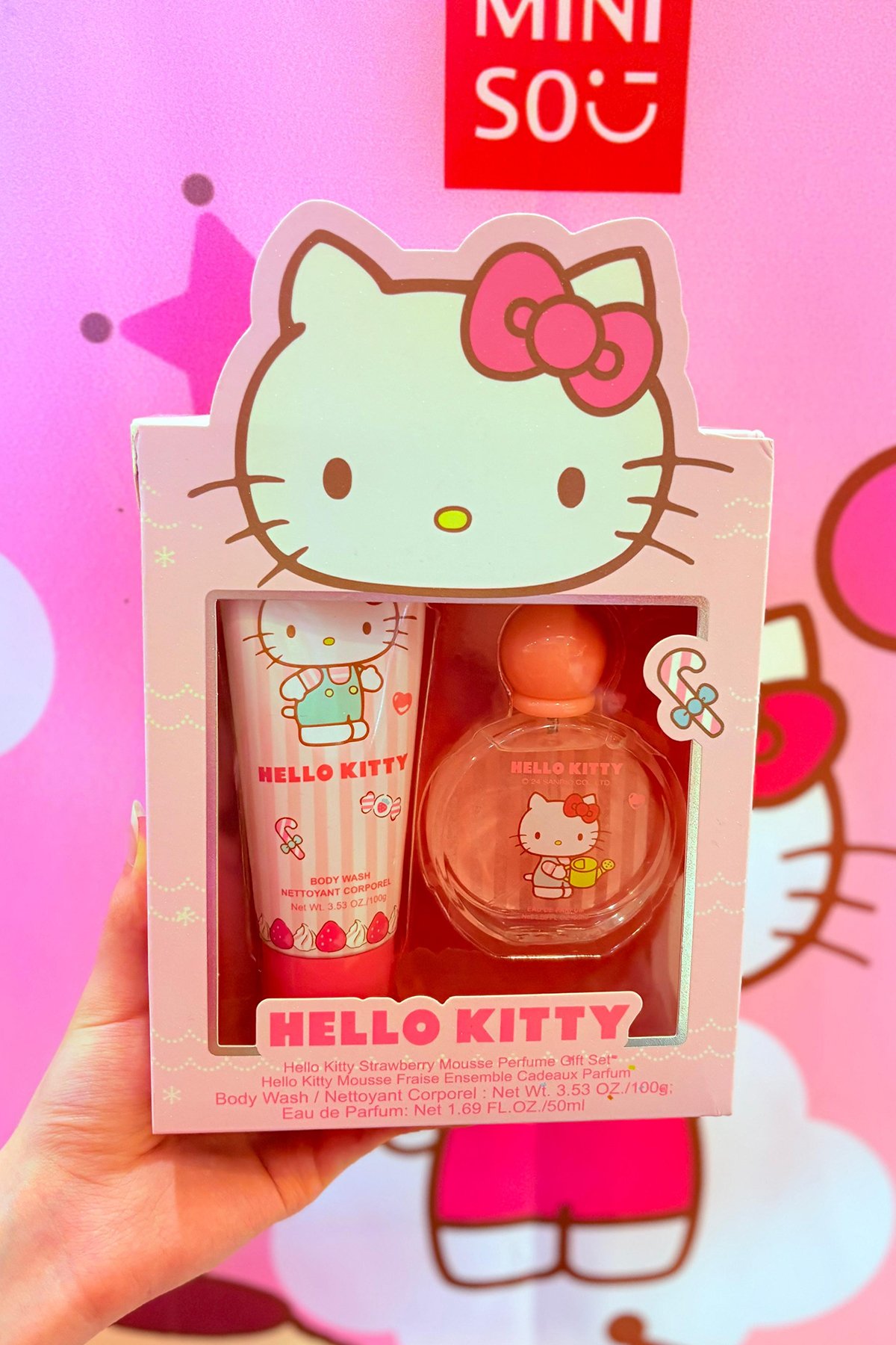 Sanrio Lisanslı Hello Kitty Hediye Parfüm Seti