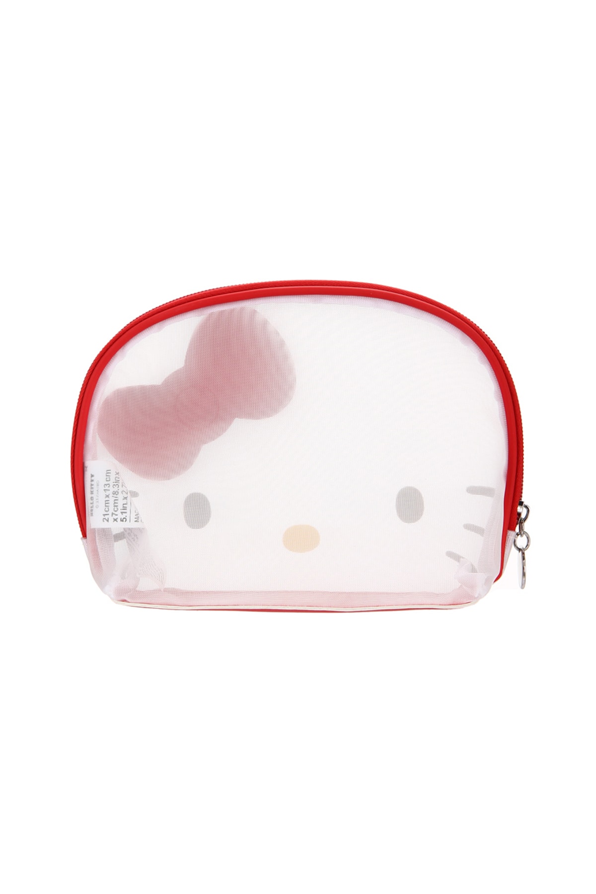 Sanrio Lisanslı Hello Kitty File Kabuklu Makyaj Çantası
