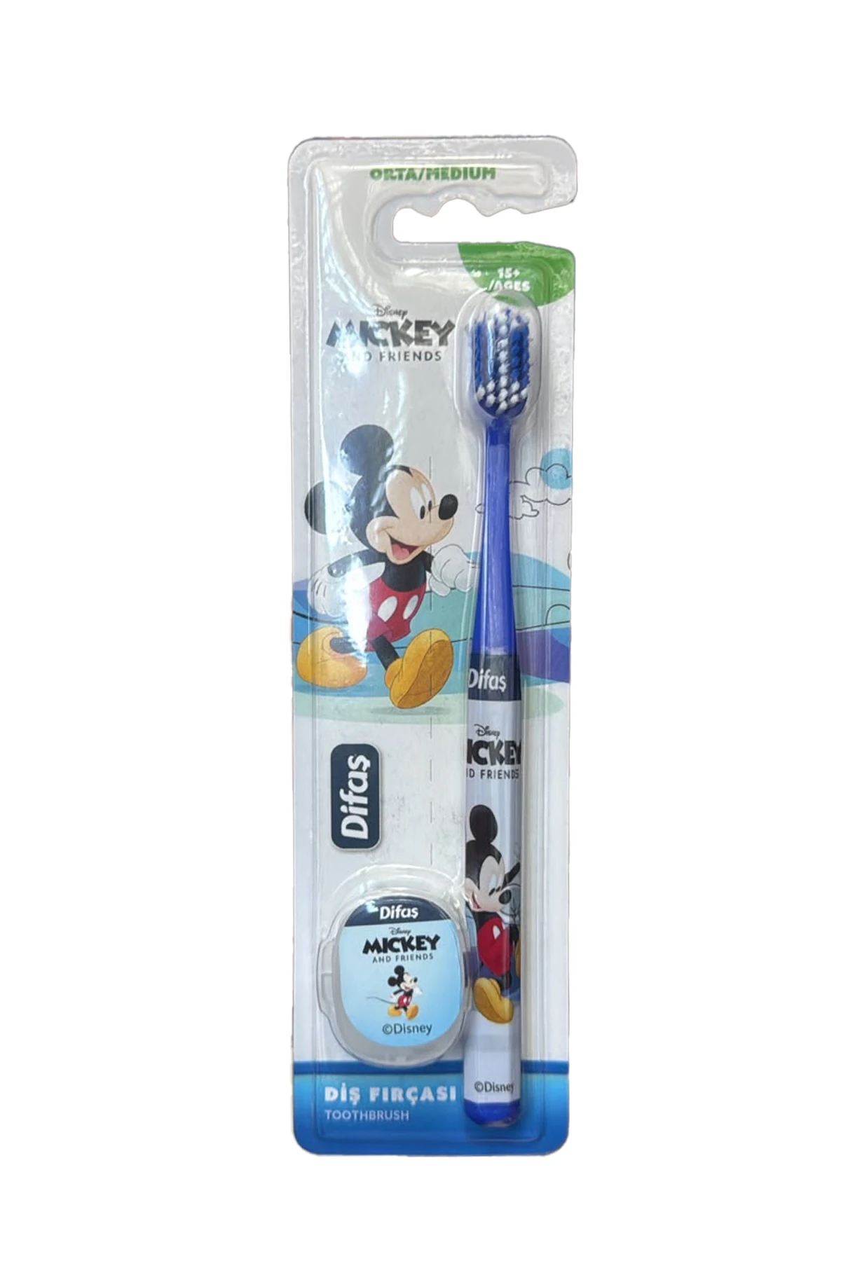 Mickey Lisanslı Diş Fırçası (15+ Yaş / Orta Sert  )