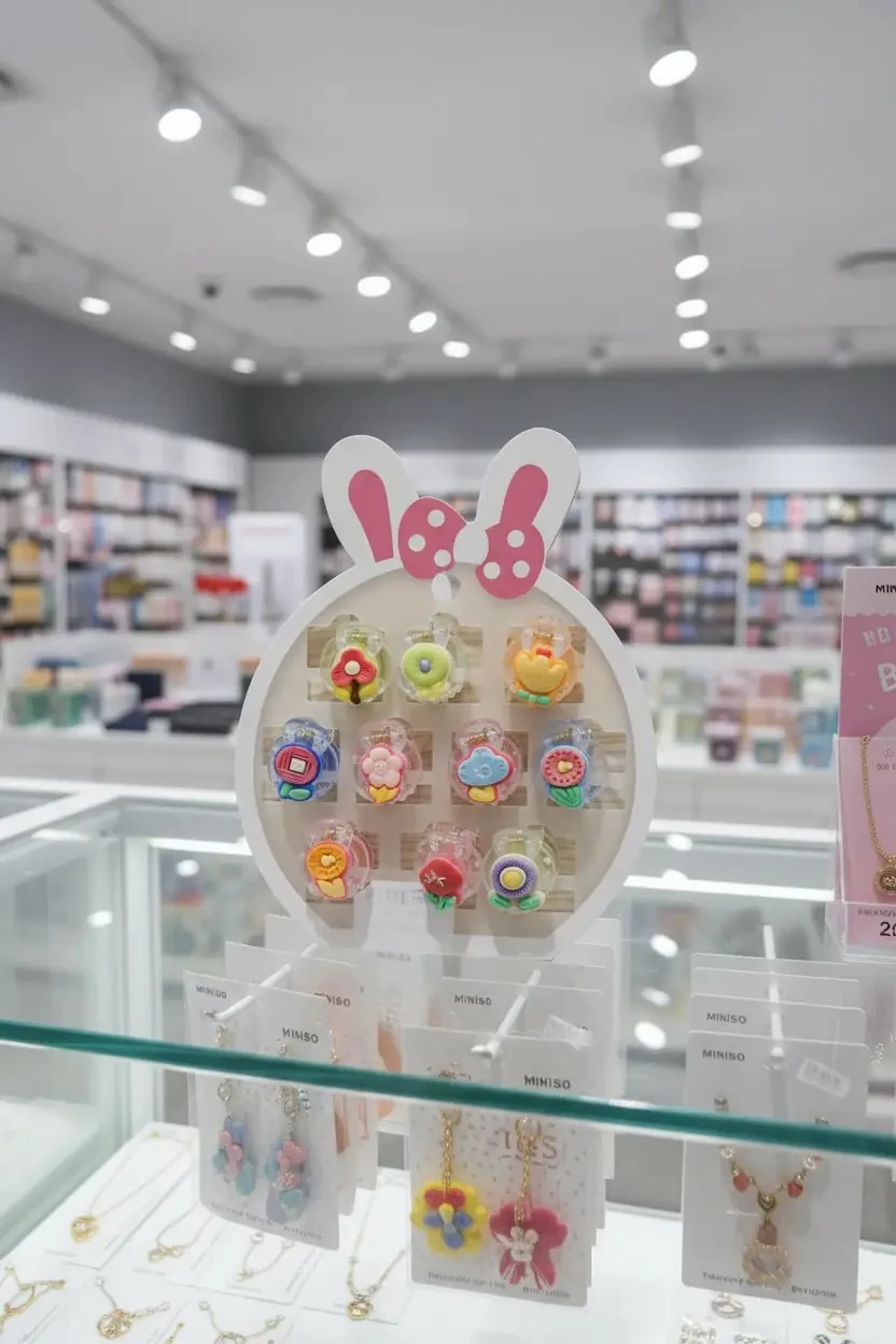 Çiçek Figürlü Küçük Mandal Toka 10'Lu Set – Renkli Ve Neşeli