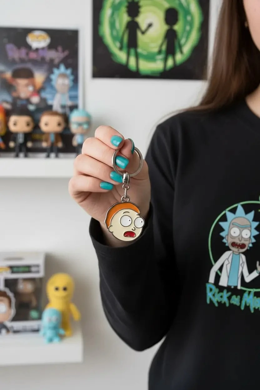 Rick And Morty Anahtarlık Morty