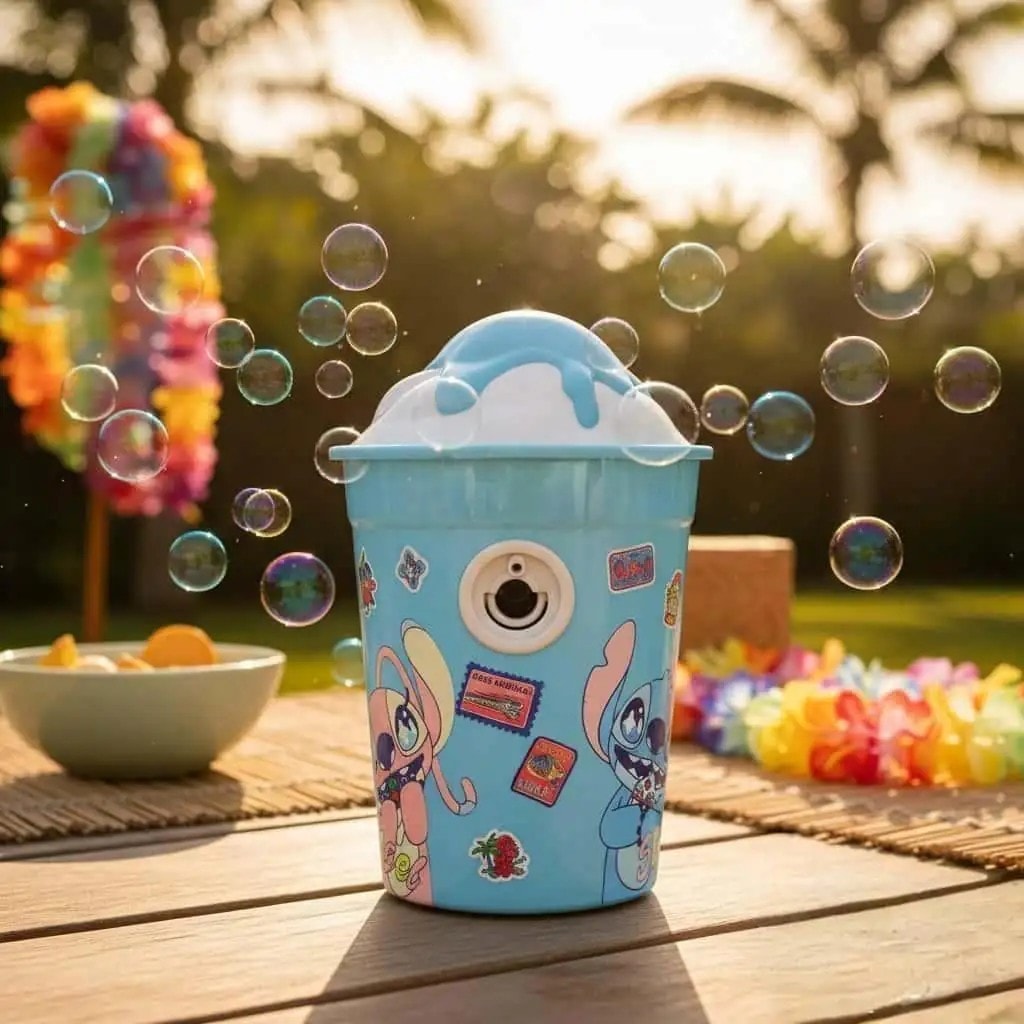 Disney Lilo&Stitch Lisanslı Parti Serisi Dondurma Baloncuk Makinesi