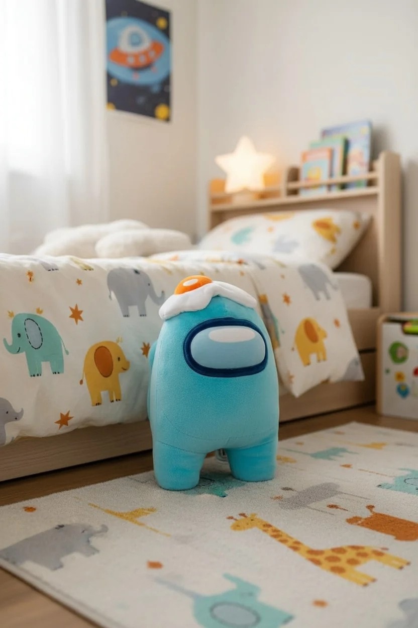 Yume Toys Among Us 30cm Peluş Oyuncak - Yeşil