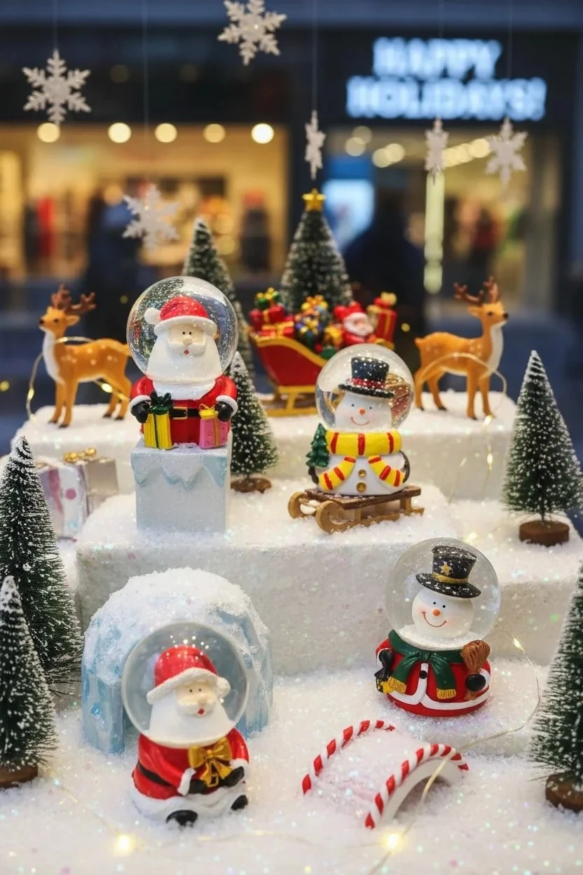 Yılbaşı Kar Küresi 8 cm