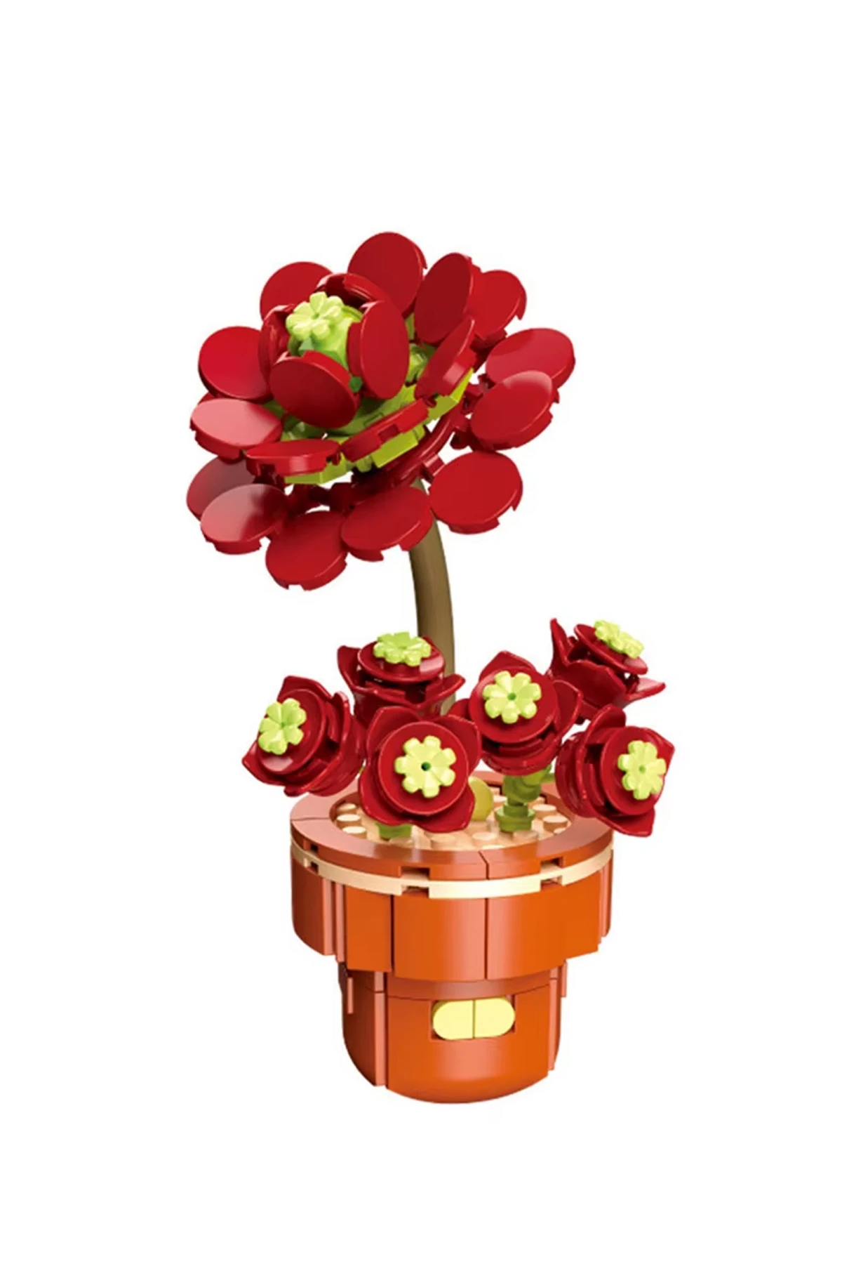 Gül Sukulenti (Saksılı Çiçek Lego)