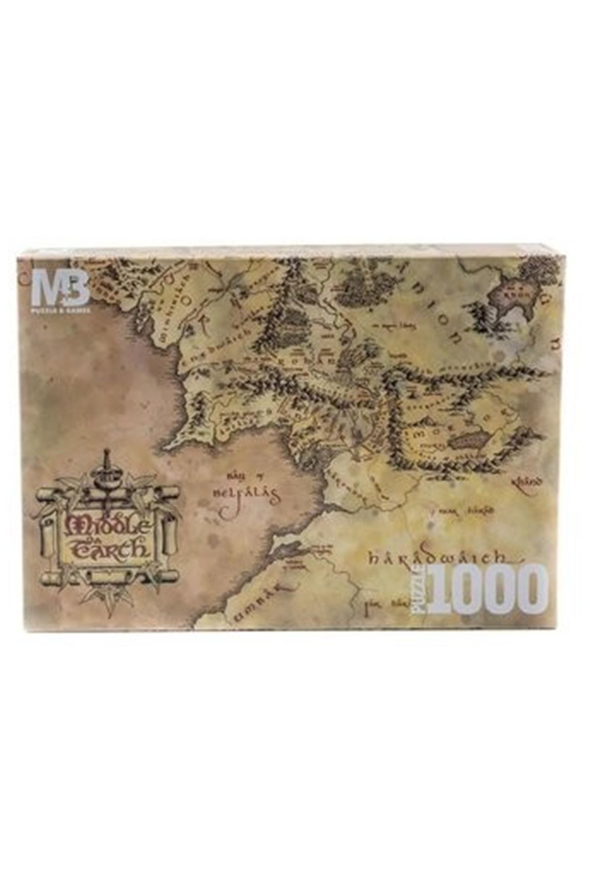 Lord Of The Rings Map Puzzle 1000 Parça